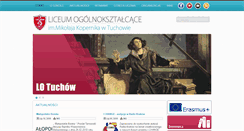Desktop Screenshot of lo-tuchow.pl